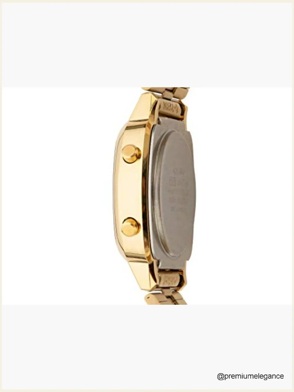 Quartz Wrist Watch with Date Display, Stainless Steel Case, Resin Band